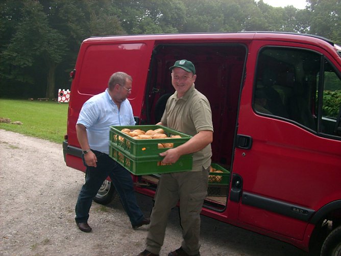 Waldjugendspiele an der Schewrnberger Holzecke (Foto: Karl-Heinz Herrmann)