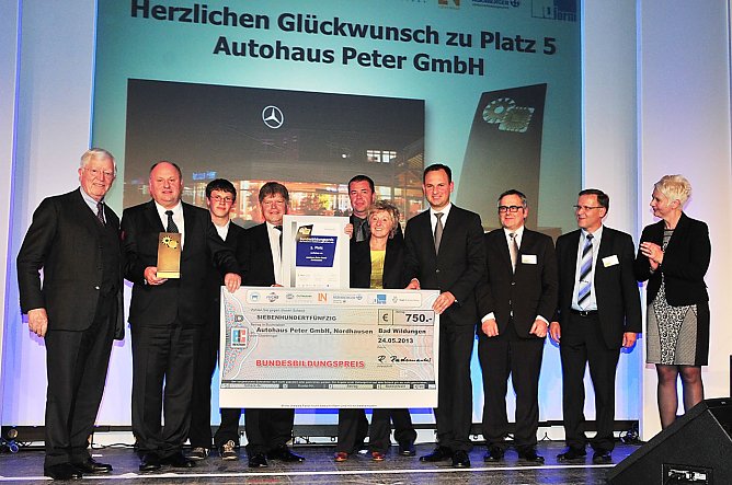 Autohaus Peter GmbH bildet auch weiterhin auf hohem Niveau aus. (Foto: privat)