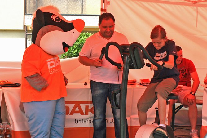 Fitteste Familie gefunden (Foto: DAK Sondershausen) Fitteste Familie gefunden (Foto: DAK Sondershausen)