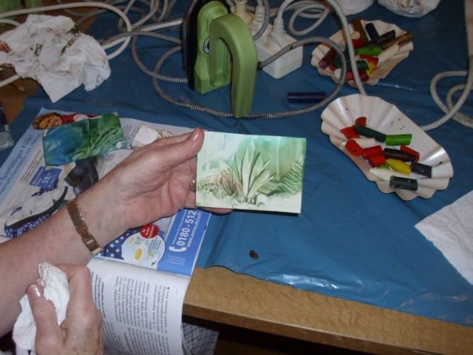 Bunter Bastelnachmittag im WB 4 (Foto: Thomas Leipold)