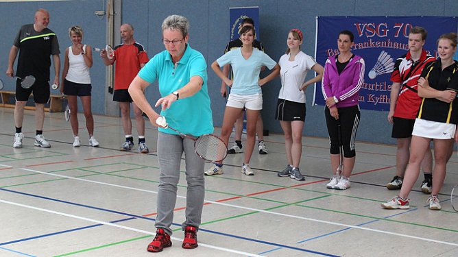 Bundestag meets Badminton (Foto: Andreas Reich)