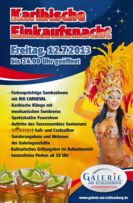 Wieder karibisches Flair (Foto: Galerie am Schlossberg) Wieder karibisches Flair (Foto: Galerie am Schlossberg)