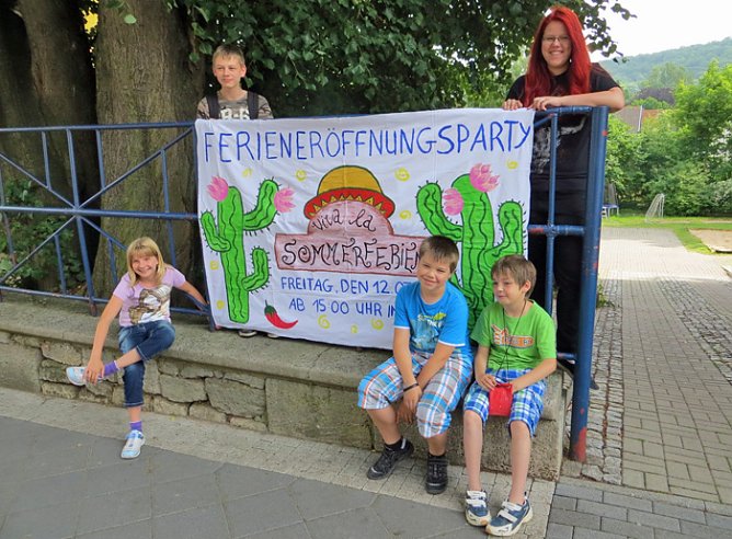 Ferieneröffnungsparty im JuST (Foto: Just Sondershausen) Ferieneröffnungsparty im JuST (Foto: Just Sondershausen)