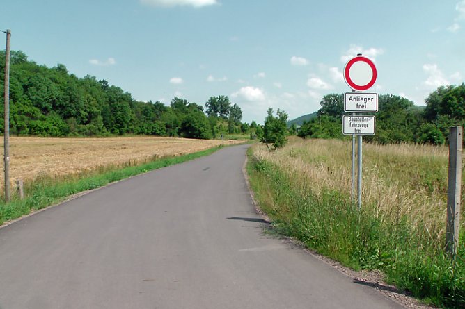 Radfahrer unerw&uuml;nscht? (Foto: Karl-Heinz Herrmann)