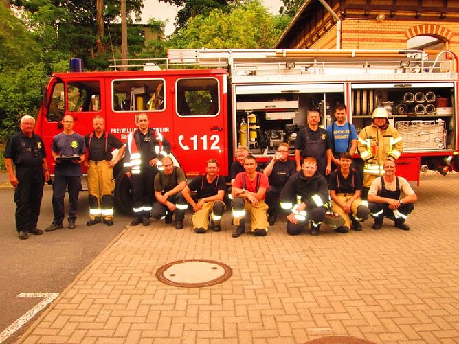 Beim Gro&szlig;einsatz dabei (Foto: G&uuml;nter Herting)