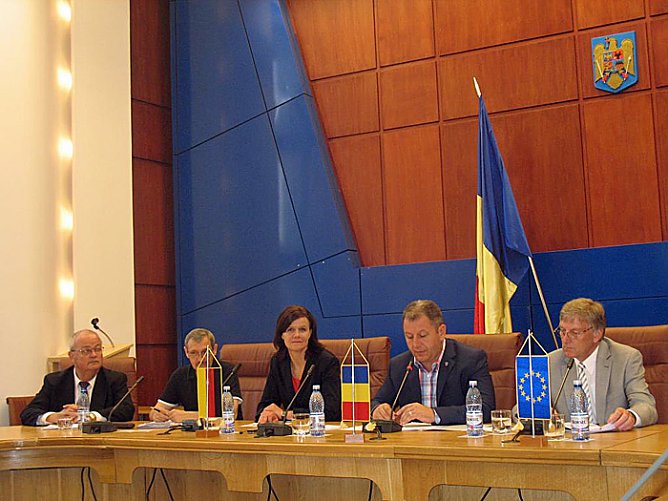 Erfolgreicher Besuch in Rum&auml;nien (Foto: Landratsamt Kyffh&auml;userkreis)