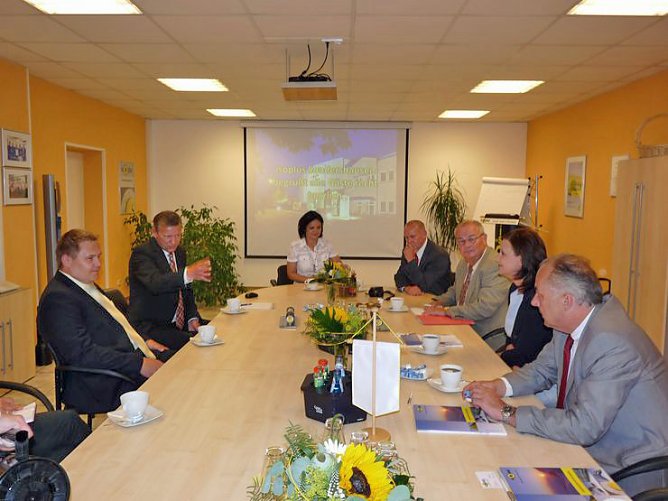 Machnig bei Isoplus (Foto: Karl-Heinz Herrmann)