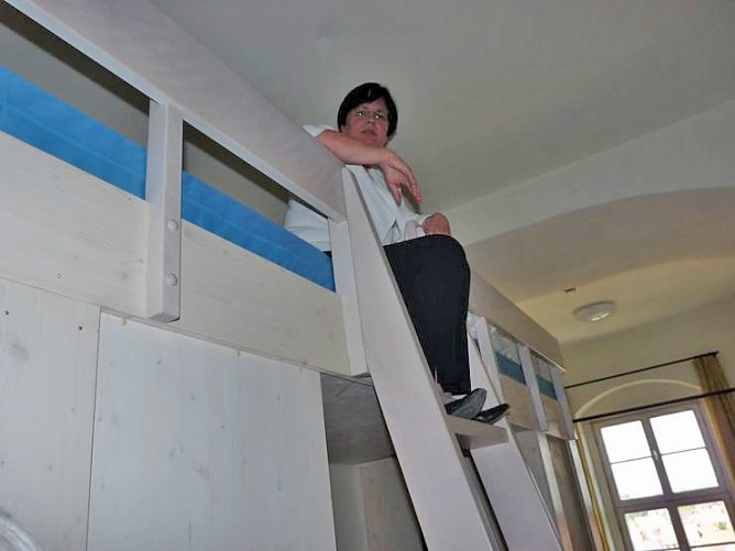 Ministerpräsidentin in Jugendherberge (Foto: Karl-Heinz Herrmann) Ministerpräsidentin in Jugendherberge (Foto: Karl-Heinz Herrmann)