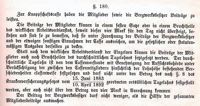 Bergordnung (Foto: Hans-J&uuml;rgen Schmidt)