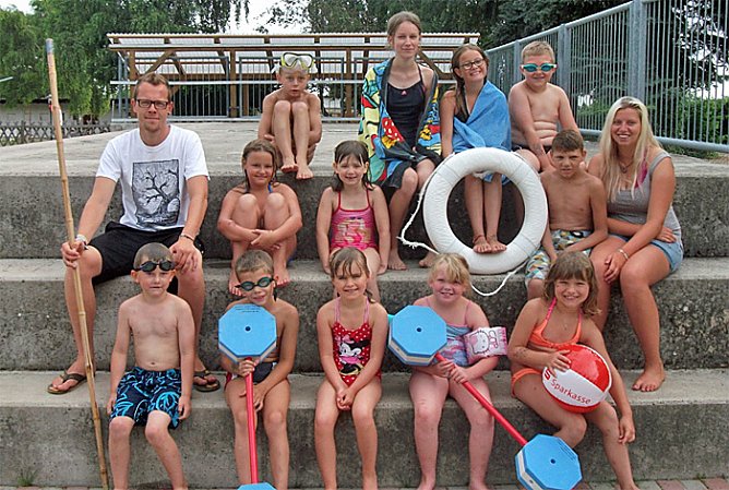 Ferienspa&szlig; im Oldislebener Schwimmbad (Foto: Domizil Bad Frankenhausen)