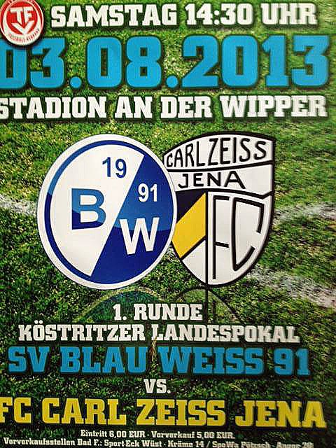 Neues vom Fußball (Foto: Blau-Weiß 91 Bad Frankenhausen) Neues vom Fußball (Foto: Blau-Weiß 91 Bad Frankenhausen)