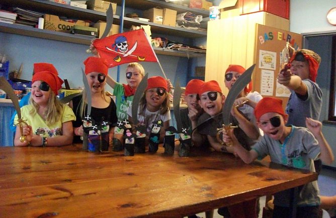Piraten im Domizil (Foto: privat)