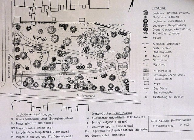 Neugestaltung Gottesacker (Foto: Stadt Sondershausen)