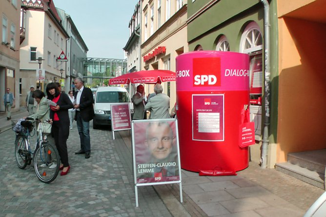Auftakt Wahlkampf (Foto: Karl-Heinz Herrmann)