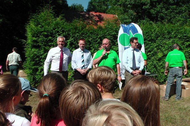 Tolle Waldjugendspiele in der Hainleite (Foto: Karl-Heinz Herrmann)