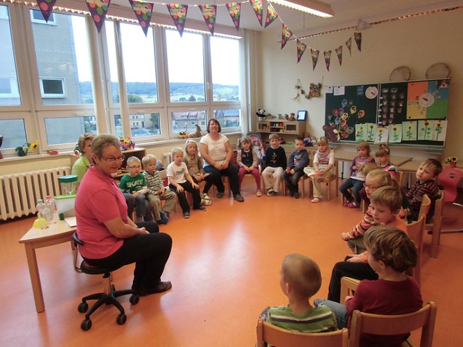 Was ist Zeit? (Foto: Kindervilla Bad Frankenhausen)