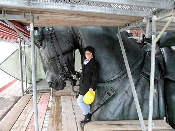 Besucheraudienz beim Kaiser Wilhelm I. (Foto: privat)