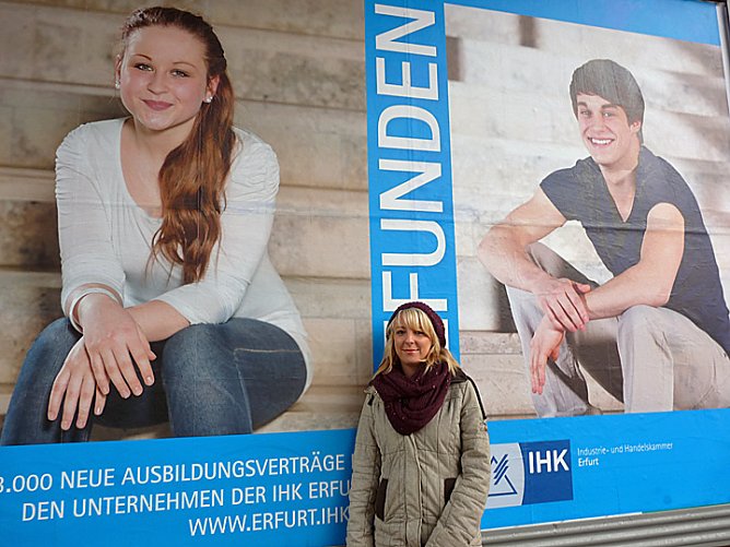 Neue Plakatkampagne wirbt für Ausbildung (Foto: Karl-Heinz Herrmann) Neue Plakatkampagne wirbt für Ausbildung (Foto: Karl-Heinz Herrmann)