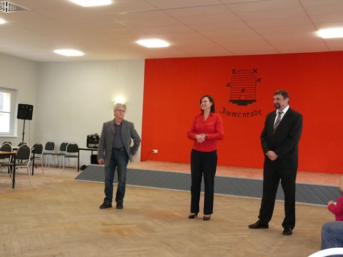 Saaleinweihung Immenrode (Foto: Karl-Heinz Herrmann)