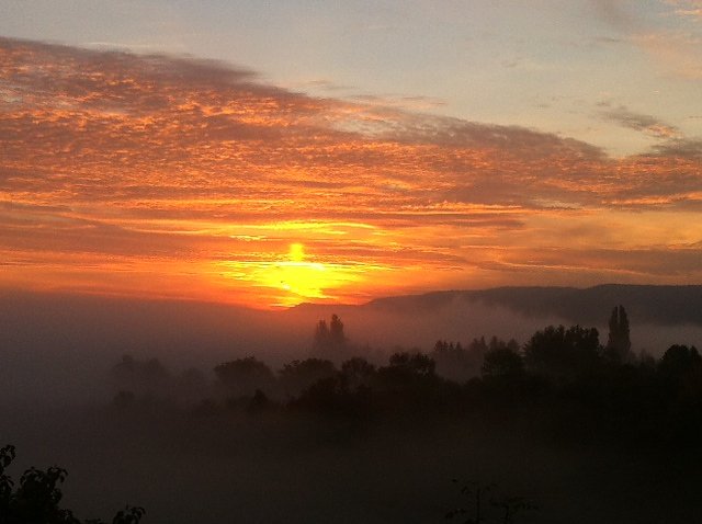 Am heutigen Morgen (Foto: M. Randel) Am heutigen Morgen (Foto: M. Randel)