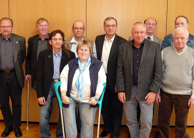 Der neue Vorstand (Foto: VdK)