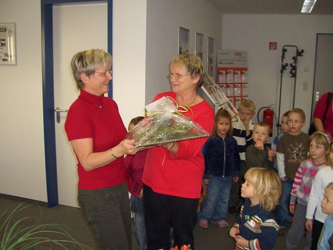 Zubesuch bei der DAK Sondershausen (Foto: Annemarie Brunch) Zubesuch bei der DAK Sondershausen (Foto: Annemarie Brunch)