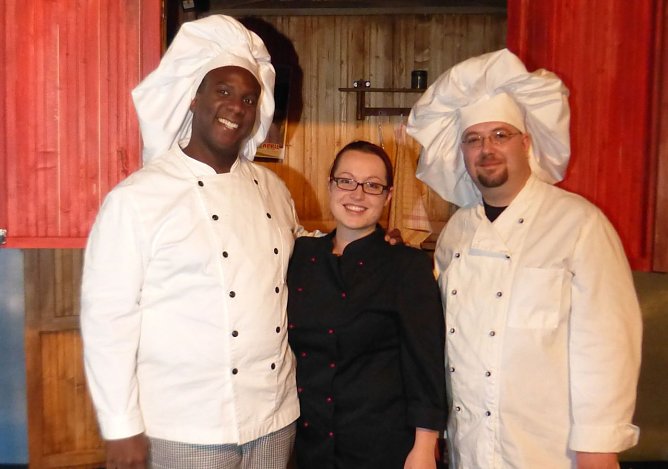 Das besondere Menü (Foto: B. Susemihl) Das besondere Menü (Foto: B. Susemihl)