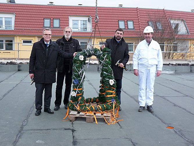 Richtfest in Sondershausen (Foto: Karl-Heinz Herrmann)