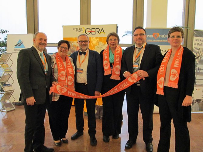 Bericht vom Parteitag (Foto: CDU Kyffhäuserkreis) Bericht vom Parteitag (Foto: CDU Kyffhäuserkreis)