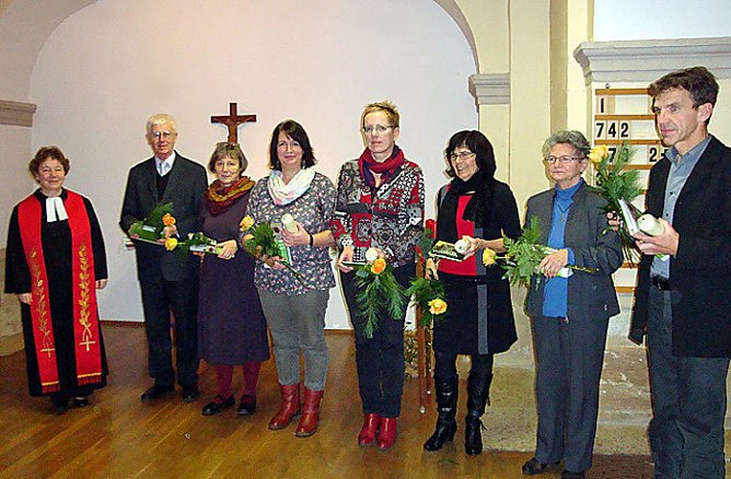 Einführung in das Ehrenamt (Foto: Peter Zimmer) Einführung in das Ehrenamt (Foto: Peter Zimmer)