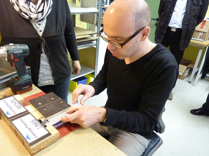 Zu Gast in den Lebenshilfe-Werkstätten (Foto: Arbeitsagentur Nordhausen) Zu Gast in den Lebenshilfe-Werkstätten (Foto: Arbeitsagentur Nordhausen)