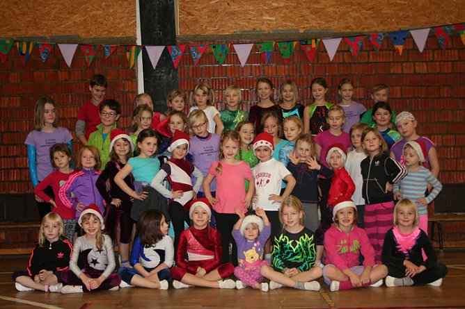 Weihnachtsturnen (Foto: SV Gl&uuml;ckauf Sondershausen Turnen)