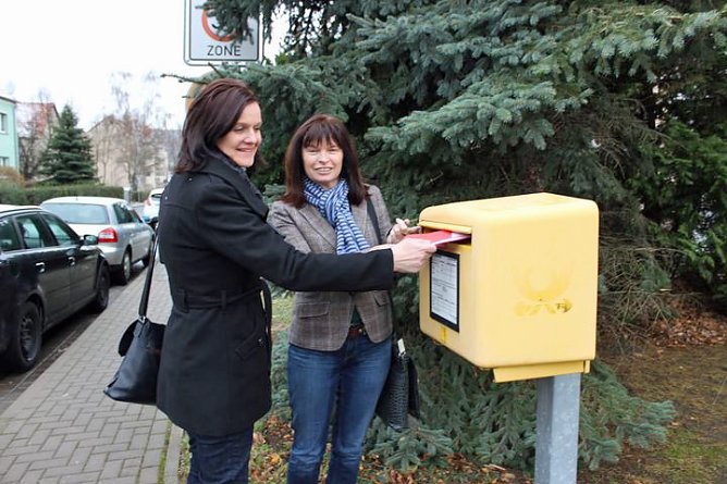 Aufforderung zur Wahl (Foto: Karl-Heinz Herrmann)