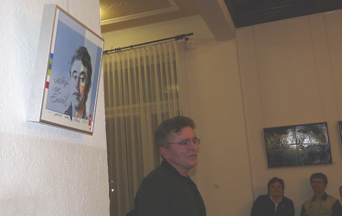 Ausstellung Peter Prei&szlig; (Foto: Karl-Heinz Herrmann)