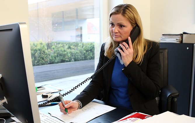 Leitet gemeinsam mit ihrem Vater die Herfag-Gruppe: Anja Maucher (Foto: nnz) Leitet gemeinsam mit ihrem Vater die Herfag-Gruppe: Anja Maucher (Foto: nnz)