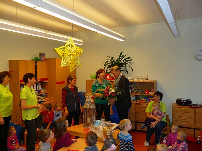 Tschüss Tante Karin (Foto: Kindervilla Bad Frankenhausen) Tschüss Tante Karin (Foto: Kindervilla Bad Frankenhausen)