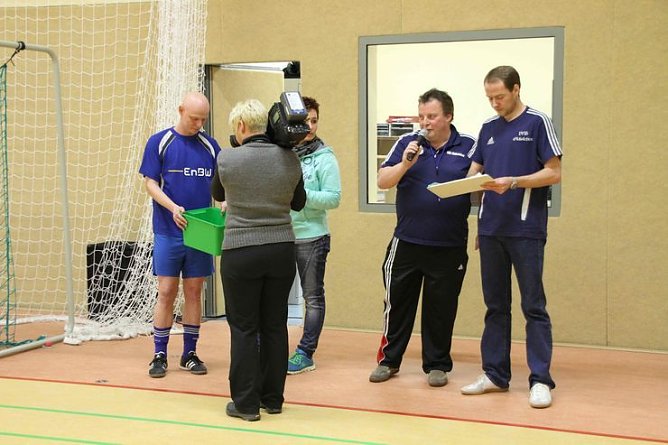 Zum Jahresendturnier gefilmt (Foto: B. Wollweber)