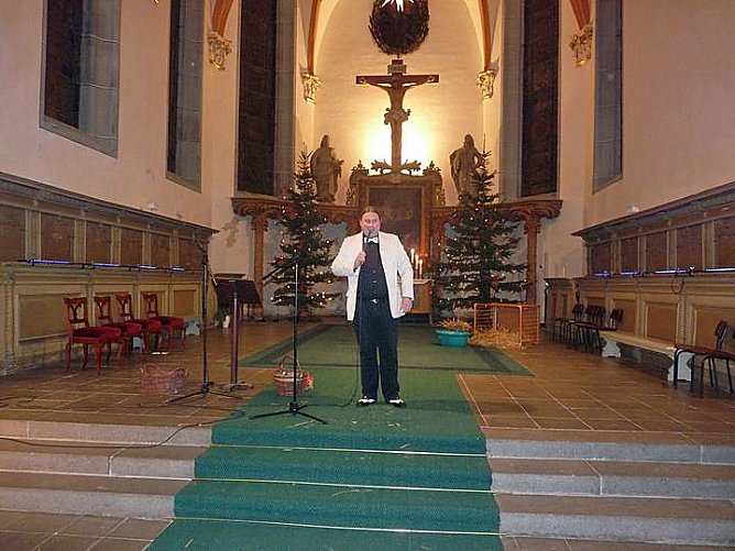 Stimmungsvoll ausgeklungen (Foto: Karl-Heinz Herrmann) Stimmungsvoll ausgeklungen (Foto: Karl-Heinz Herrmann)