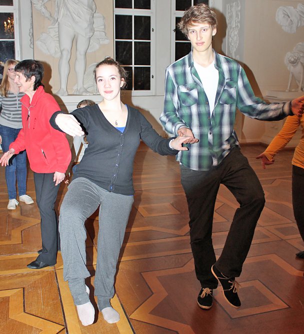 Training im Riesensaal (Foto: Karl-Heinz Herrmann) Training im Riesensaal (Foto: Karl-Heinz Herrmann)