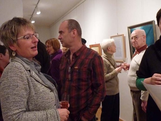 Malereien, Grafiken & Experimente" (Foto: Fred B&ouml;hme)