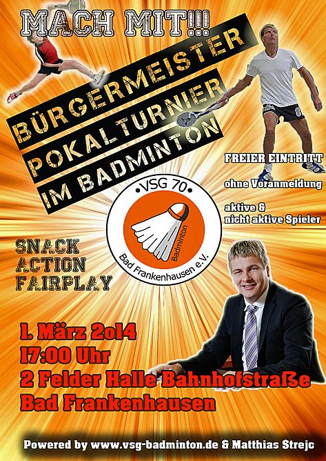 Badminton (Foto: Stadt Bad Frankenhausen)