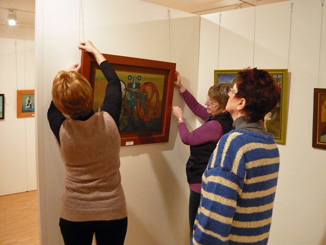 Malen wie die alten Meister (Foto: Fred Böhme) Malen wie die alten Meister (Foto: Fred Böhme)