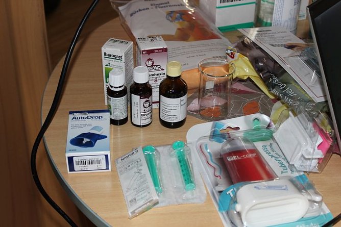 Mit Apothekerin gefrühstückt (Foto: Karl-Heinz Herrmann) Mit Apothekerin gefrühstückt (Foto: Karl-Heinz Herrmann)