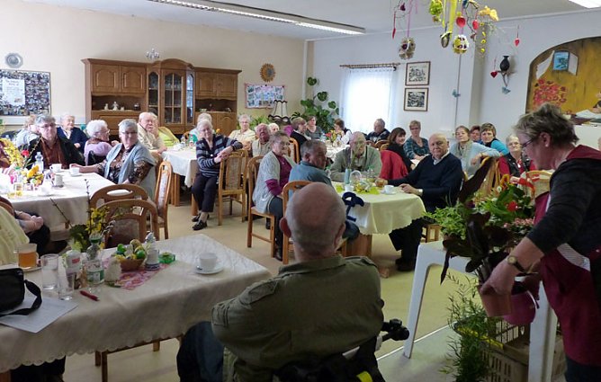 Ein blumiger Frauentag (Foto: Wolf-J&uuml;rgen Tr&auml;ger)