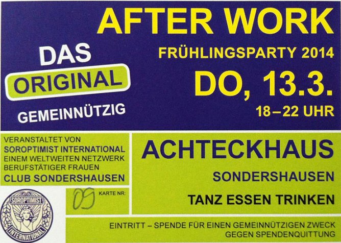 After Work Party (Foto: Soroptimist Club)