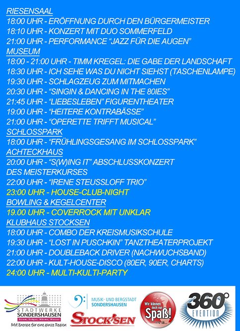 Tipps für Sondershausen (Foto: Stadt Sondershausen) Tipps für Sondershausen (Foto: Stadt Sondershausen)