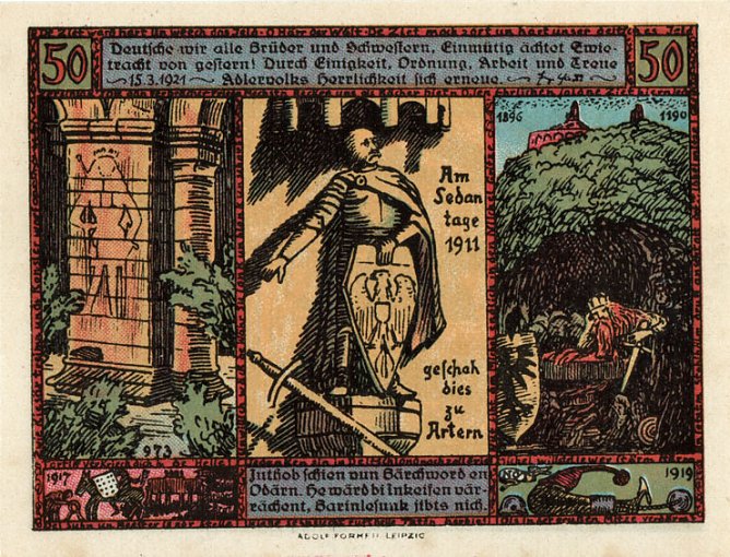 &Uuml;ber Notgeld in Artern und Umgebung (Foto: Andreas Schm&ouml;lling)