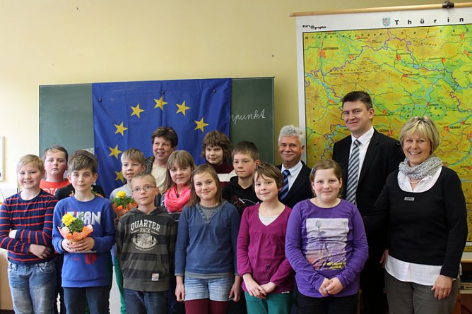 Europatag in Udersleben (Foto: Wahlkreisb&uuml;ro Gudrun Holbe)