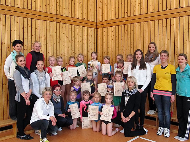 Beginn der Wettkampfsaison f&uuml;r die J&uuml;ngsten (Foto: S. Angelstein)