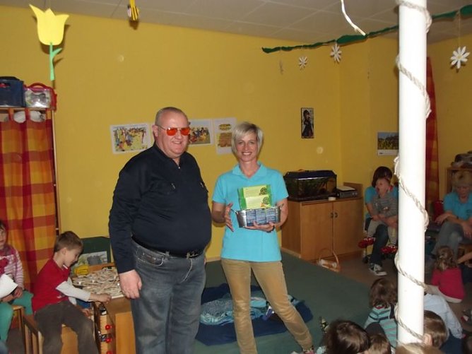 G&auml;rtner gratulieren Arche Noah zum 23. Geburtstag (Foto: Thomas Leipold)